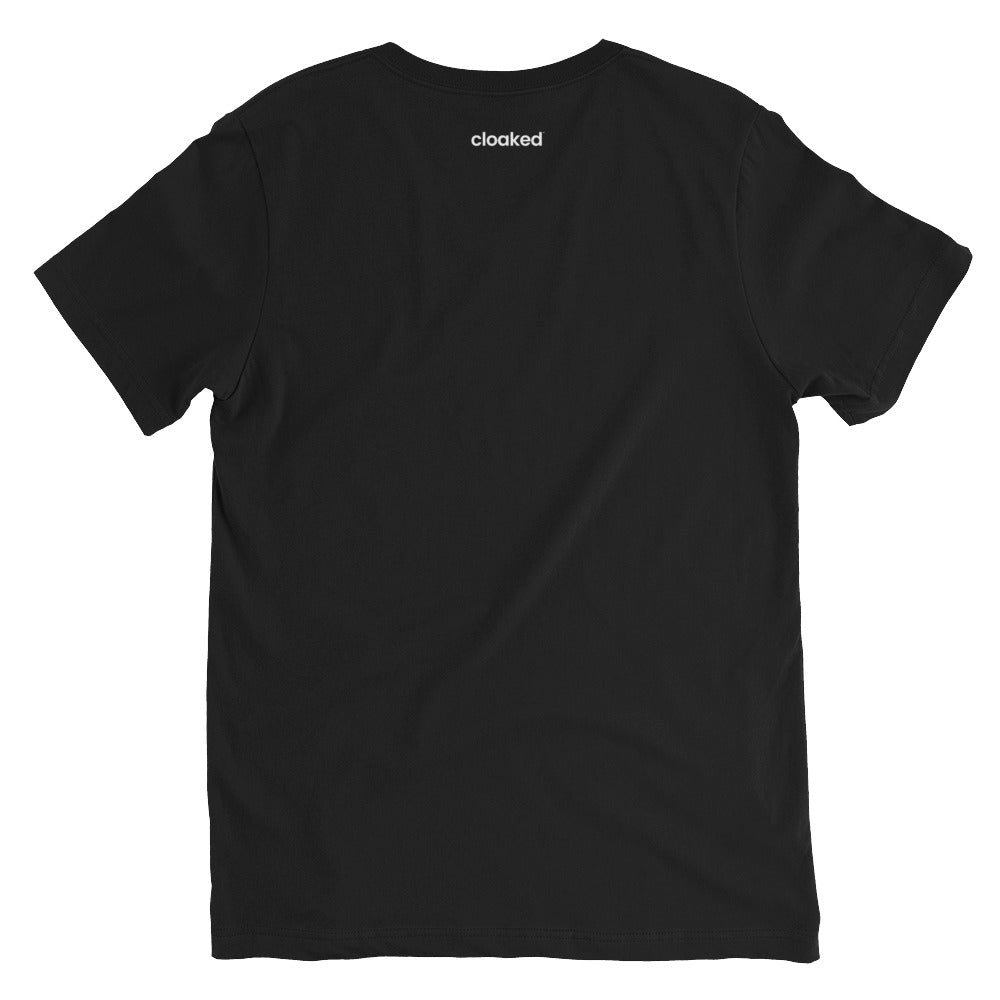 Unisex V-Neck Tee | Embroidered Logo